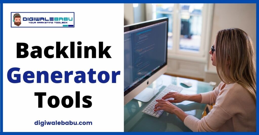 Backlink generator tools list