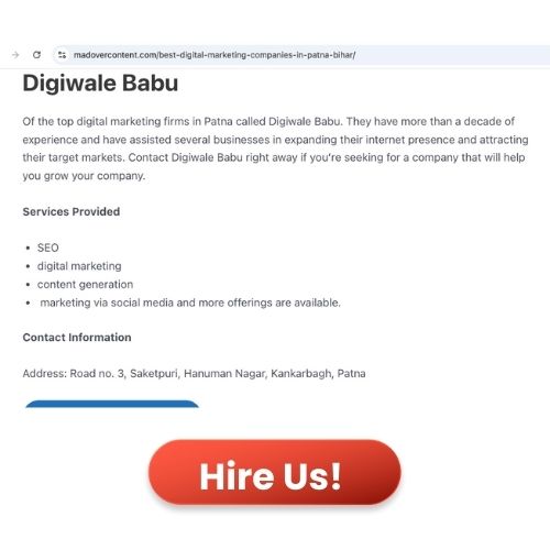 Top 10 SEO Companies in Patna