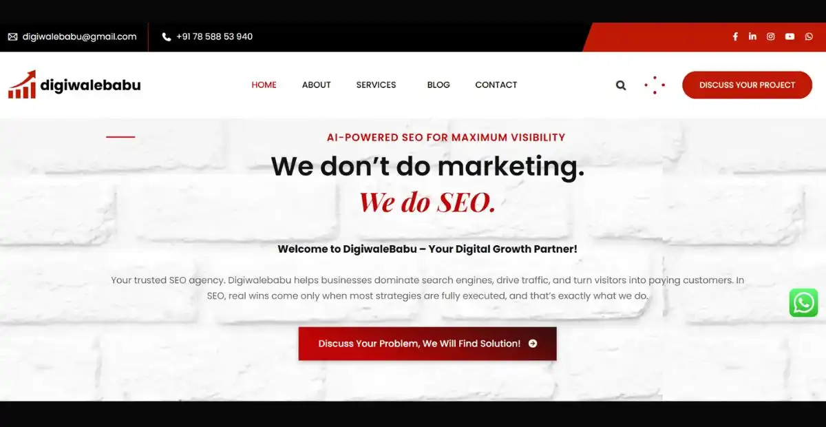 Digiwalebabu seo company near me