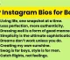 Instagram Bios