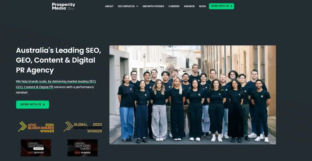 Prospertiy Best SEO Agencies In Sydney