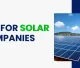 Seo For solar companies