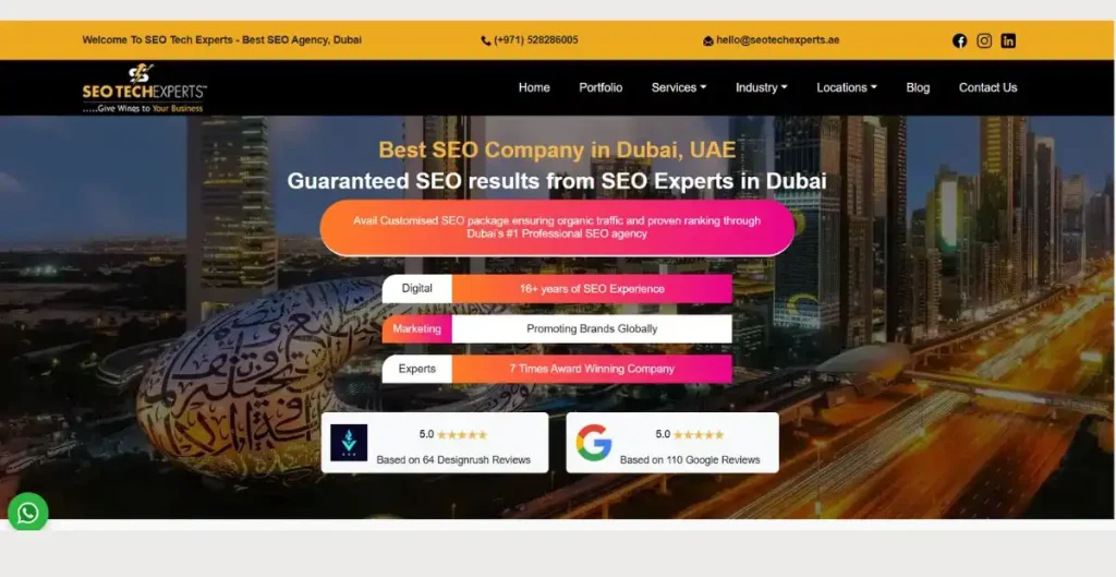 Seo tech expets SEO Agencies In Dubai