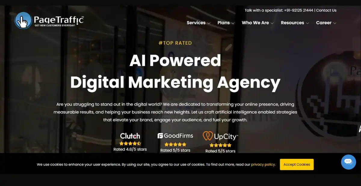page traffic SEO Delhi
