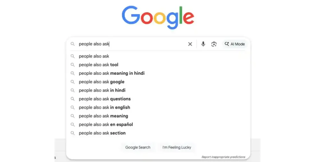 people also search for