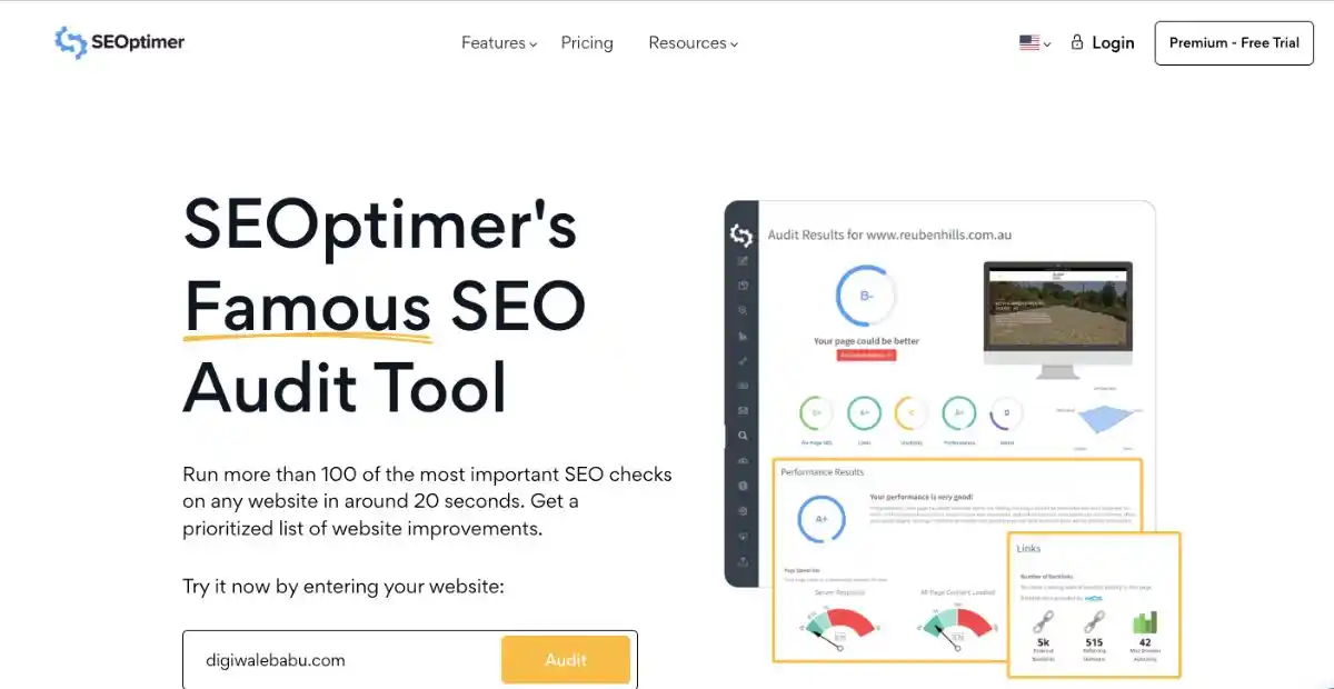 seo audit seo optimer