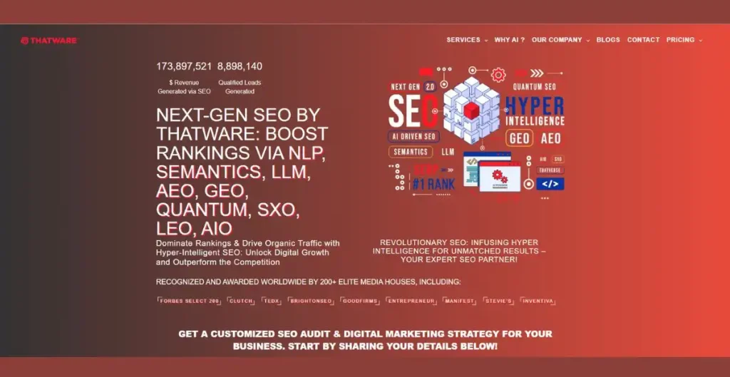 thatware SEO Agencies In Dubai